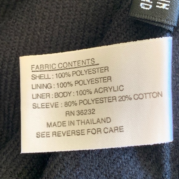 Vintage double breasted trenchcoat black - Picture 6 of 12